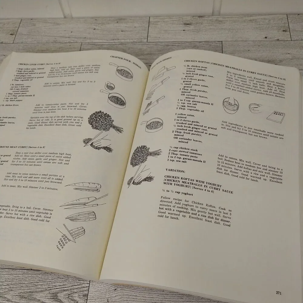 Natural Food Feasts China Japan India Indonesia Ethnic Cooking Cookbook Vtg 1979